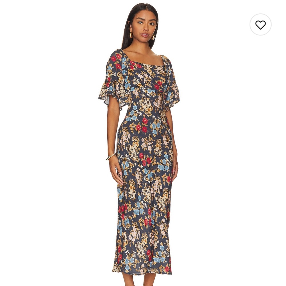 SPELL Flora Midi Dress
